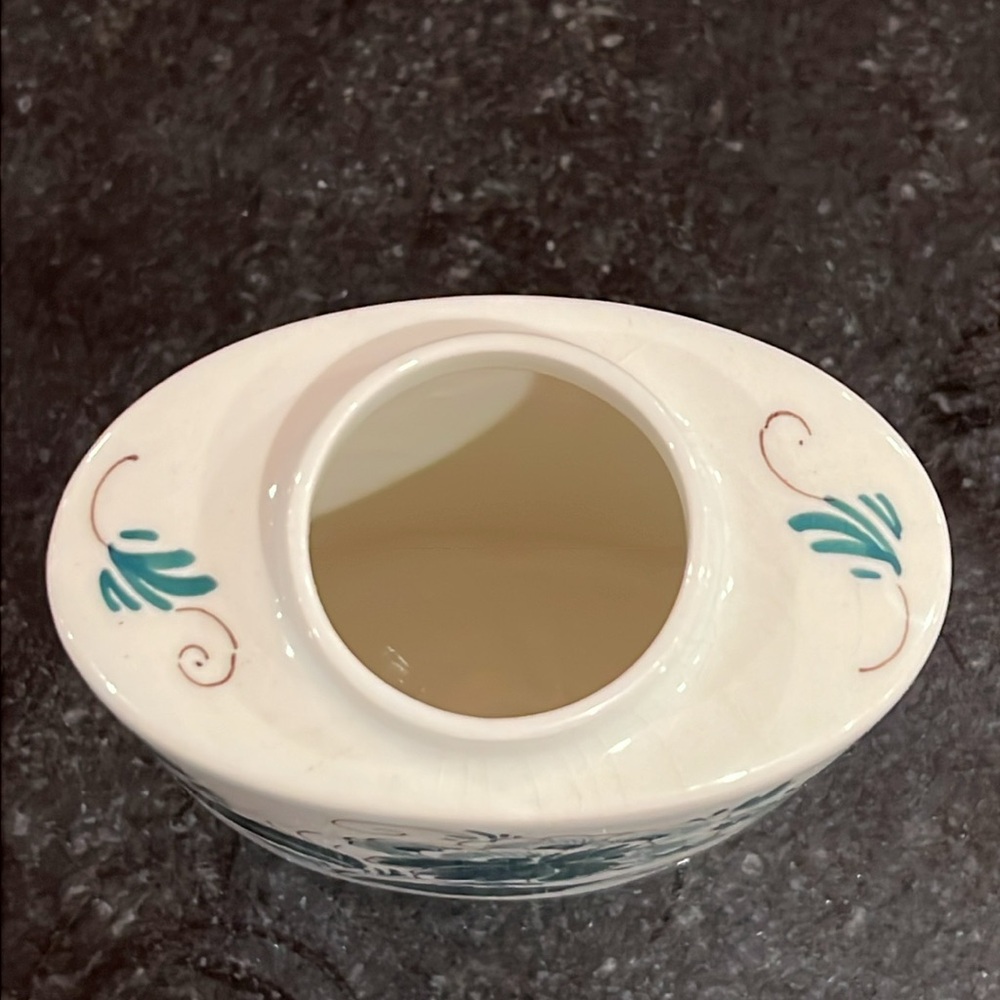 Delft Holland Mini Ginger Jar Green and Ivory - Picture 6 of 11